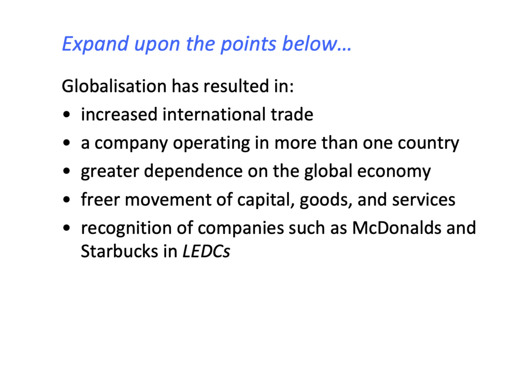 Multinationals Presentation Notes